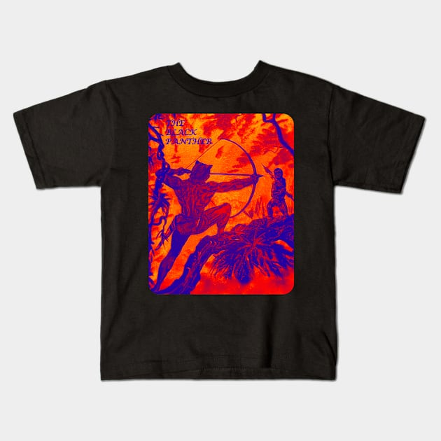 The Black Panther - Eye of the Sungod Kids T-Shirt by The Black Panther